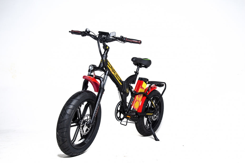 Green Bike Electric Motion Big Dog Off Road 2021 Edition 750 Watt 48V Electric Bike - E-Wheel Warehouse
