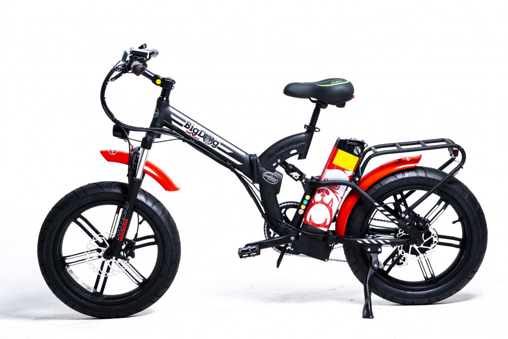 Green Bike Electric Motion Big Dog Off Road 2021 Edition 750 Watt 48V Electric Bike - E-Wheel Warehouse