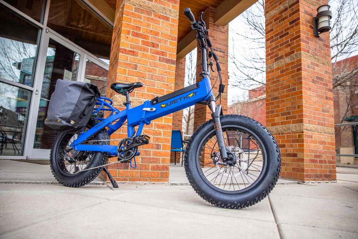 QuiteKat Voyager Off-Road Fat Tire Folding Electric Bike - E-Wheel Warehouse