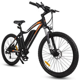 Ecotric Leopard Best Electric Mountain E Bike - Matt Black 2020