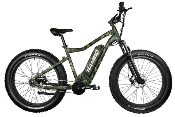 remsdale trekking-e-bike The Roamer Electric Bike - Hunting eBike - 48-Volt 14Ah Samsung Battery - 35 Miles In A Charge - 3 Ways To Ride - Camo