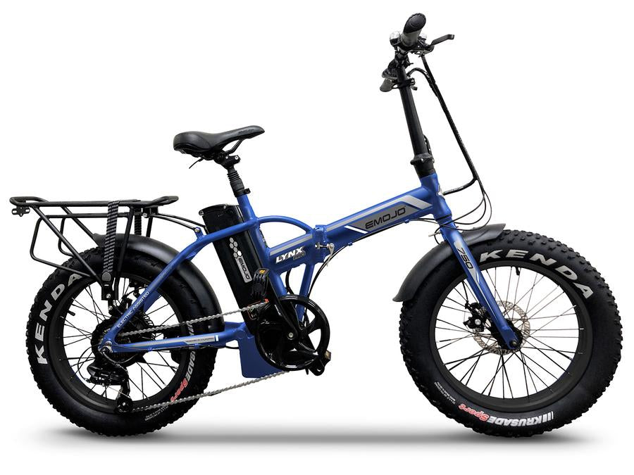 Emojo Lynx Pro 48-Volts 750-Watts Fat Tire Folding Electric Bike - E-Wheel Warehouse