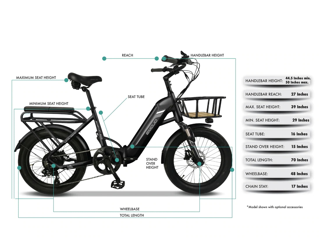 Emojo Cougar 500-watt-48-volt Full Suspension Electric Mountain Bike - E-Wheel Warehouse