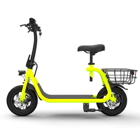GlareWheel EB-C1 Electric Moped High Speed 15mph City Commuting Scooter - E-Wheel Warehouse