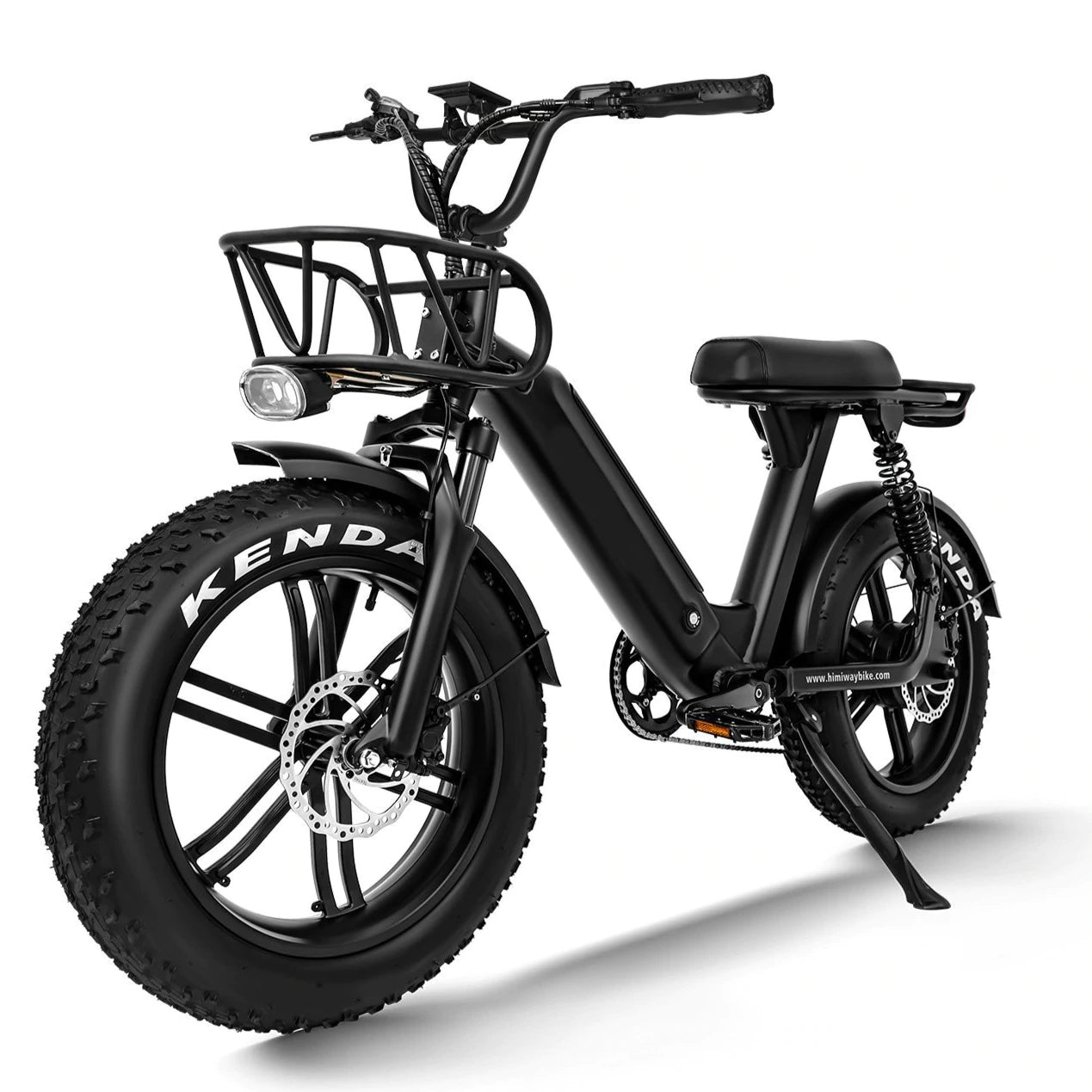 GlareWheel EB-AG 750W Fat Tire Moped-Style Electric Bicycle – E-Wheel  Warehouse