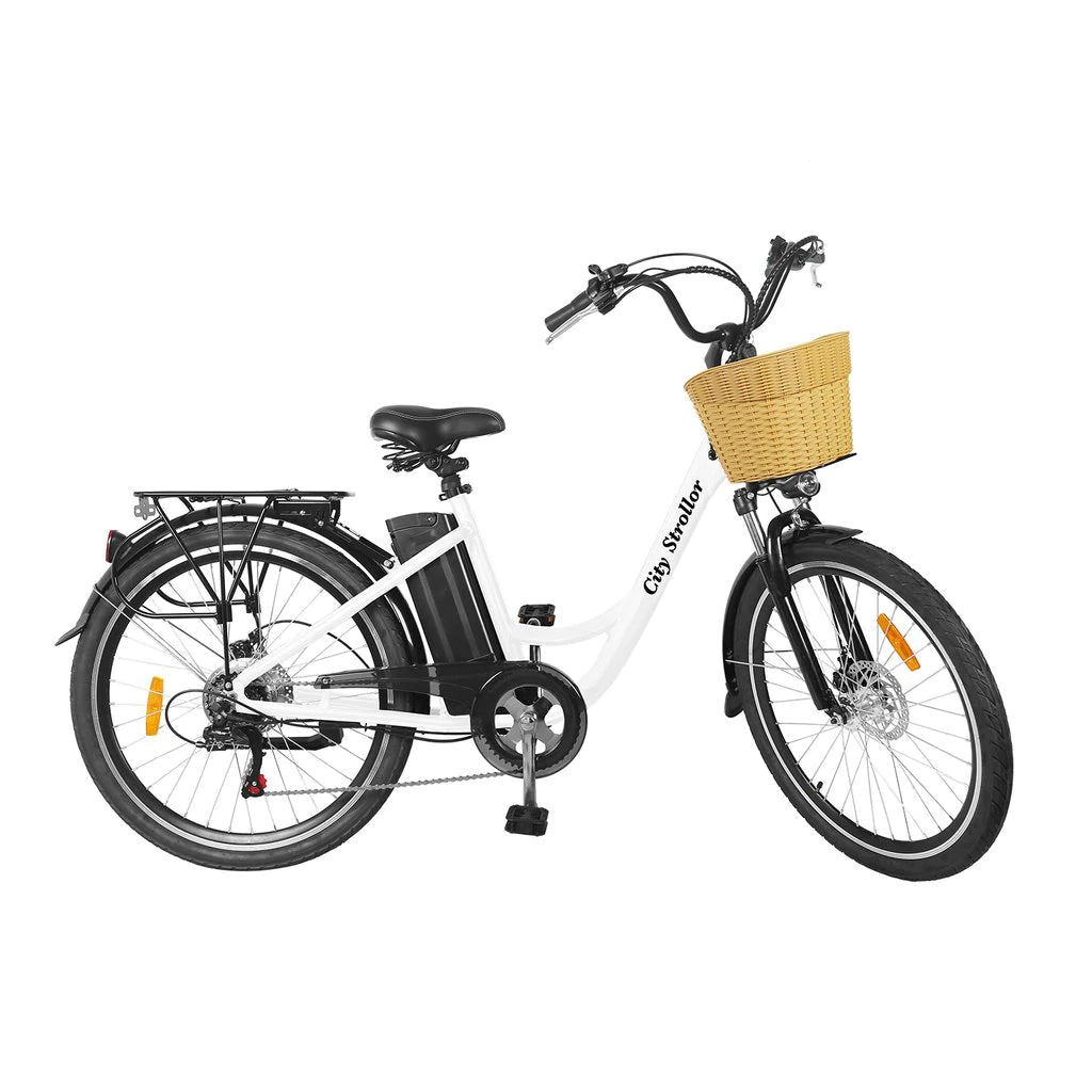 GlareWheel City Electric Bike High Speed Removable Battery EB-X8 - E-Wheel Warehouse
