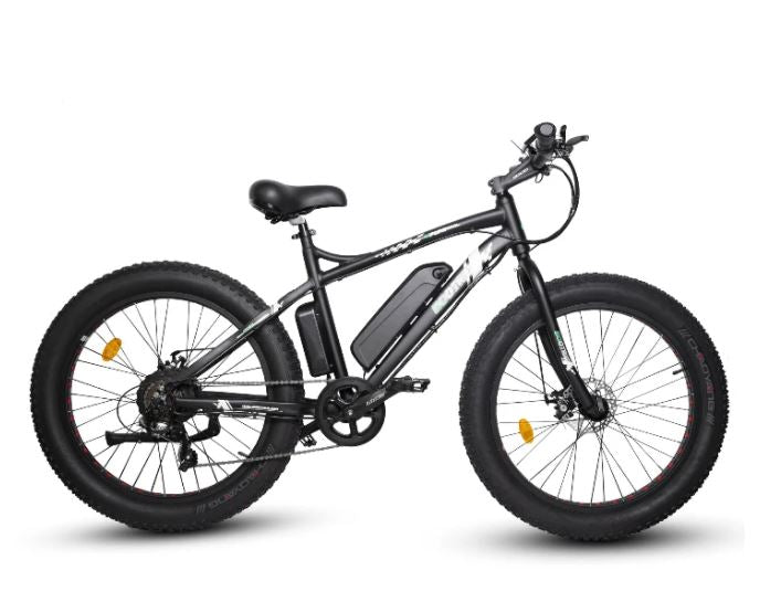 Ecotric Blue Fat Tire Beach Snow Electric Bike