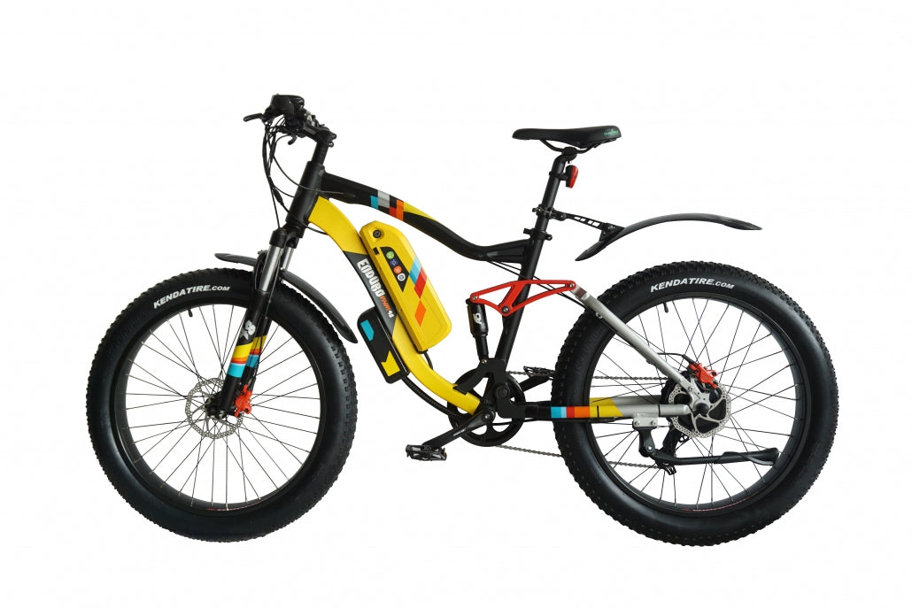 Green Bike Electric Motion Enduro Phat 48v Electric Mountain Bike - E-Wheel Warehouse