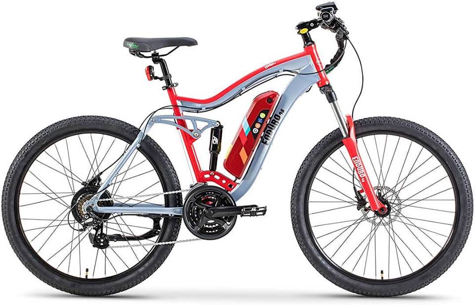 Green Bike Electric Motion Enduro 48 Electric Mountain Bike - E-Wheel Warehouse