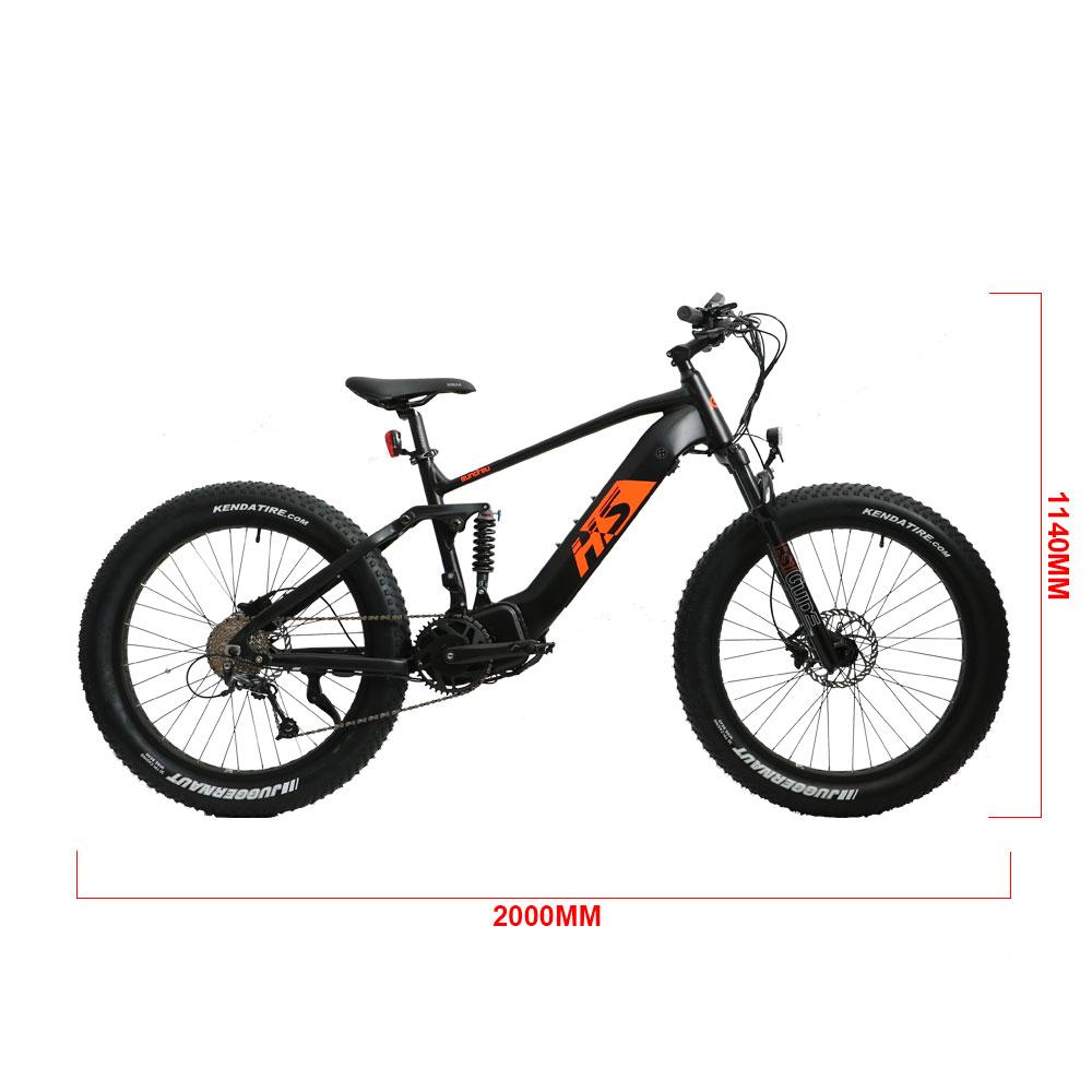 Eunorau e-Bike  48V 1000W FAT-HS Dual Battery Design - E-Wheel Warehouse