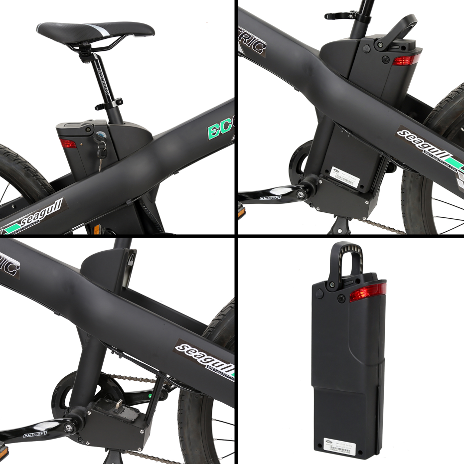 Best Ecotric Electric Seagull Matt Black Mountain Bicycle 2020 E Wheel Warehouse