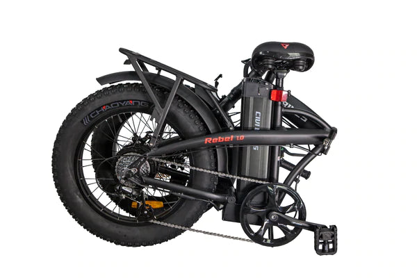 GlareWheel EB-RE Electric Bike Fat Tire Sport Bicycle 500W Racer 7-Speed Gear - E-Wheel Warehouse