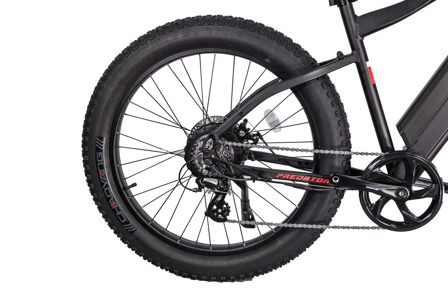 GlareWheel EB-PR Fat Tire 26" Aluminum Frame Suspension Fork Electric Mountain Bicycle - E-Wheel Warehouse