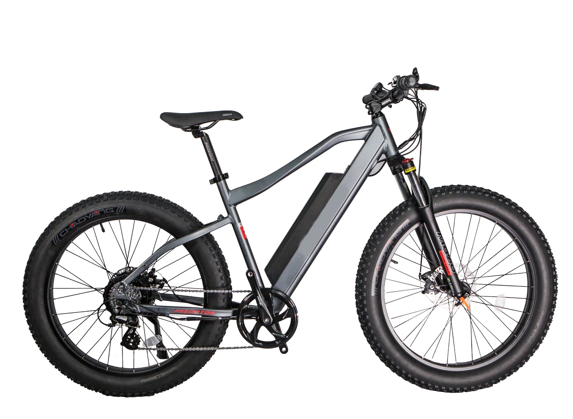 GlareWheel EB-PR Fat Tire 26" Aluminum Frame Suspension Fork Electric Mountain Bicycle - E-Wheel Warehouse