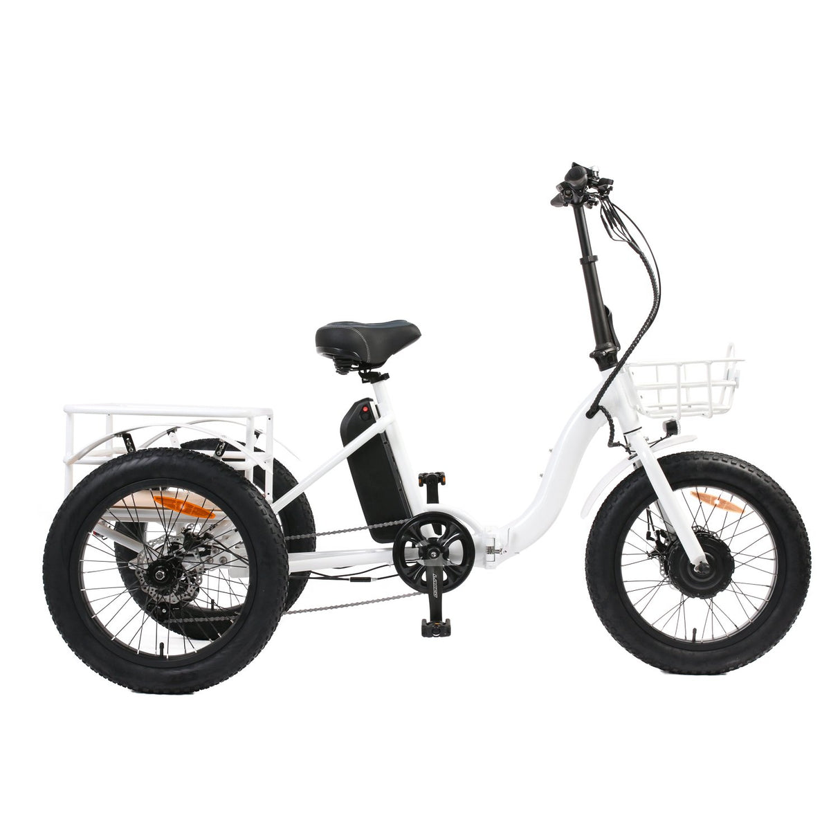 Eunorau New-Trike 48V500W 20'' Step-Through Tricycle - E-Wheel Warehouse