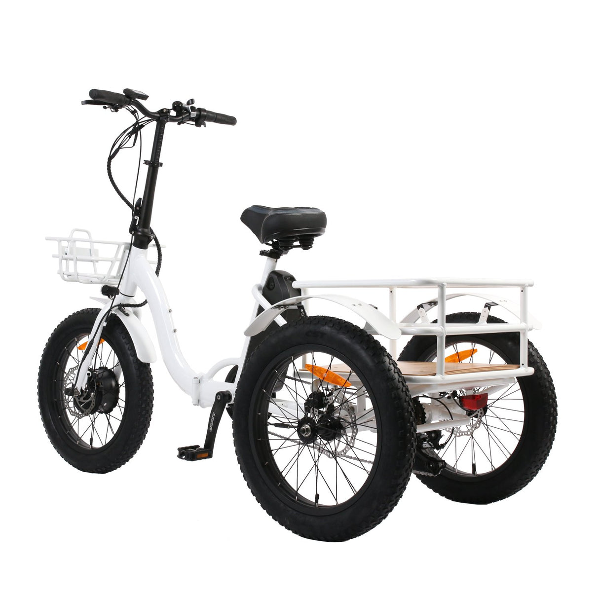 Eunorau New-Trike 48V500W 20'' Step-Through Tricycle - E-Wheel Warehouse