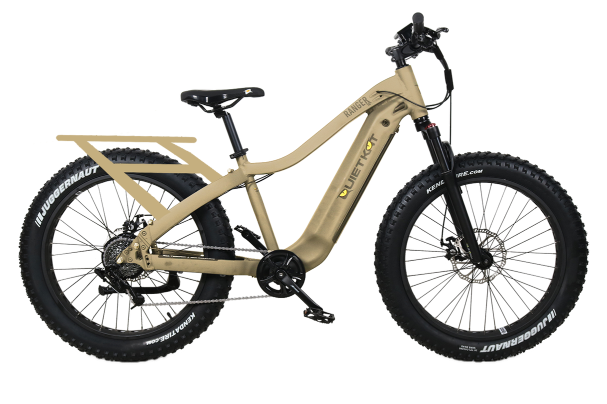 QuietKat Ranger E-Bike Electric Hunting Bike - E-Wheel Warehouse