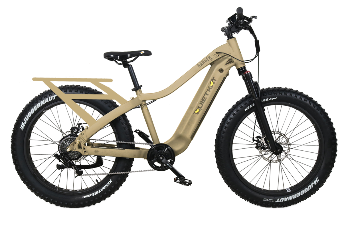 QuietKat Ranger E-Bike Electric Hunting Bike - E-Wheel Warehouse