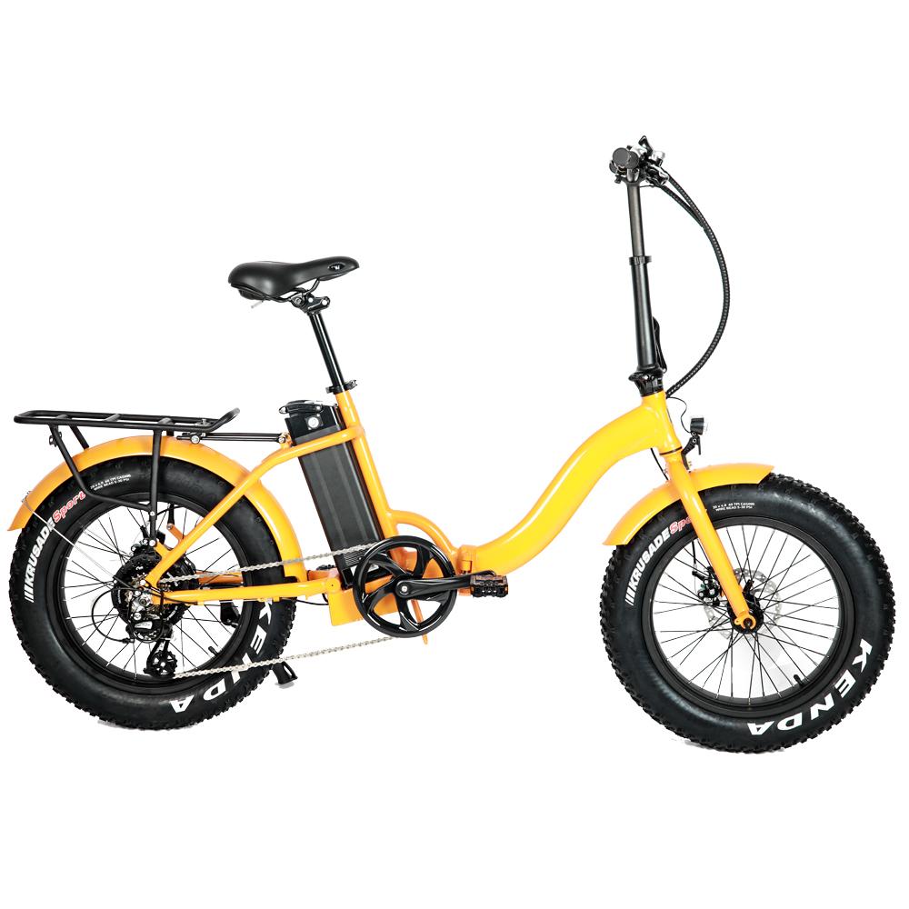 Eunorau 48V500W 20'' Foldable Step-Thru Fat Tire - E-Wheel Warehouse