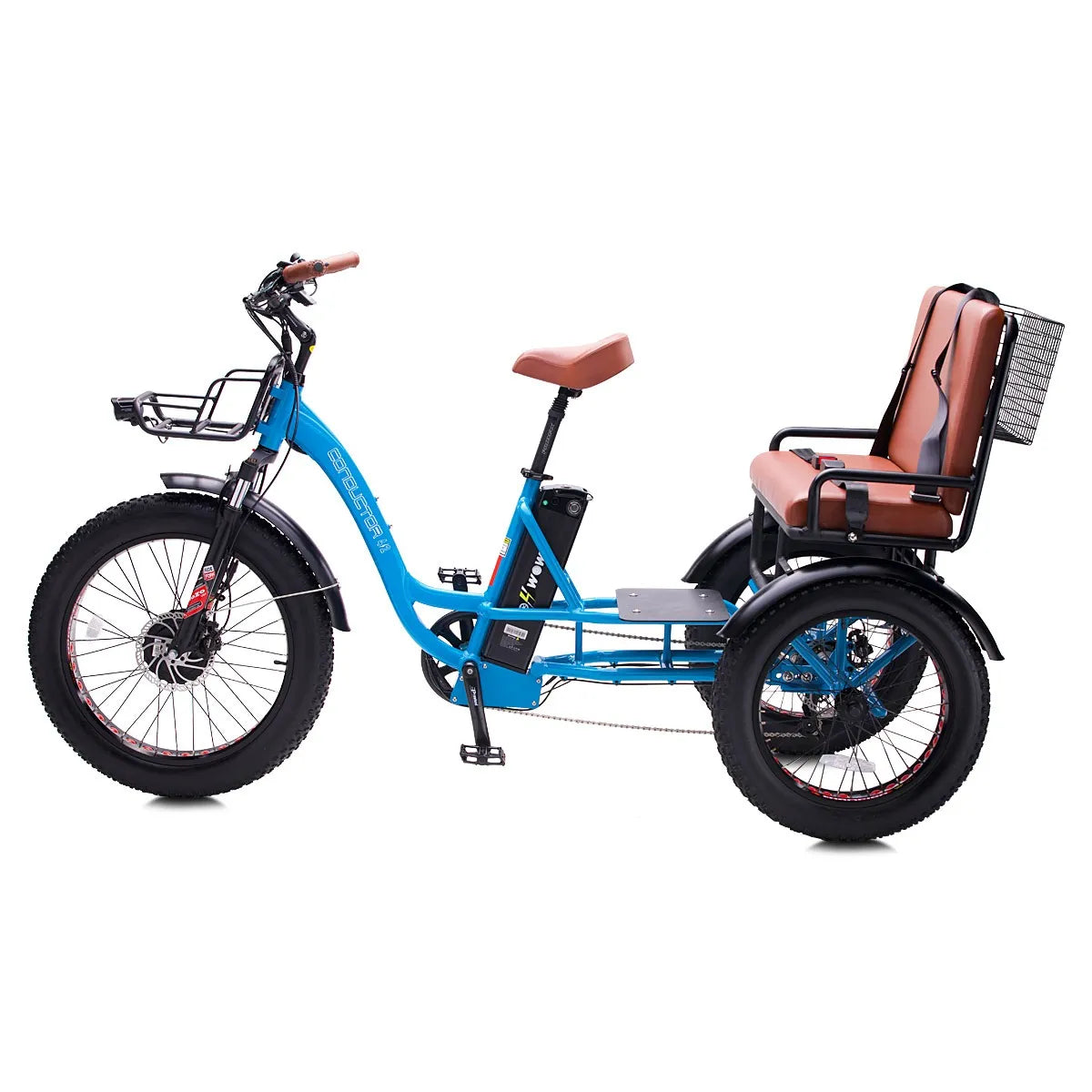 Oh Wow Cycles Conductor 4-2 Rickshaw Electric trike