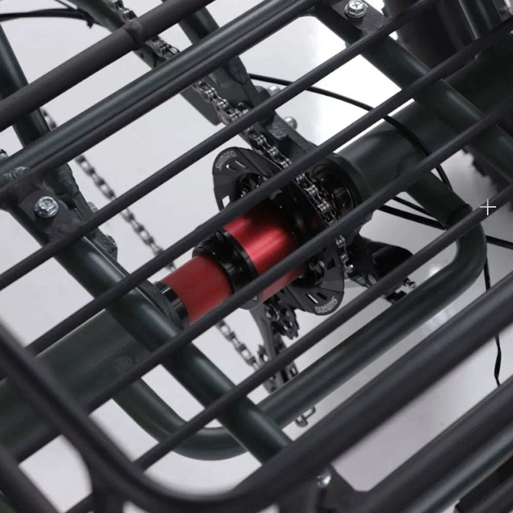 Oh Wow Cycles Conductor 4-2 Rickshaw Electric trike