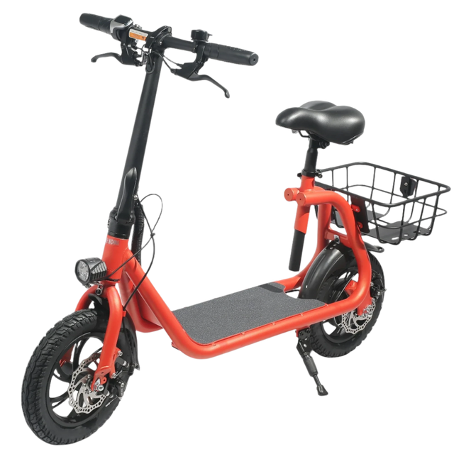 GlareWheel EB-C1 Electric Moped High Speed 15mph City Commuting Scooter - E-Wheel Warehouse