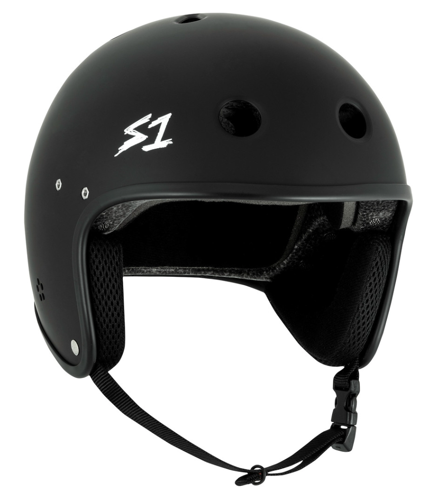 bike helmet nta 8776 S1 Helmets Retro Lifer E-helmet - Multi-impact & High-impact Certified - Matt Black
