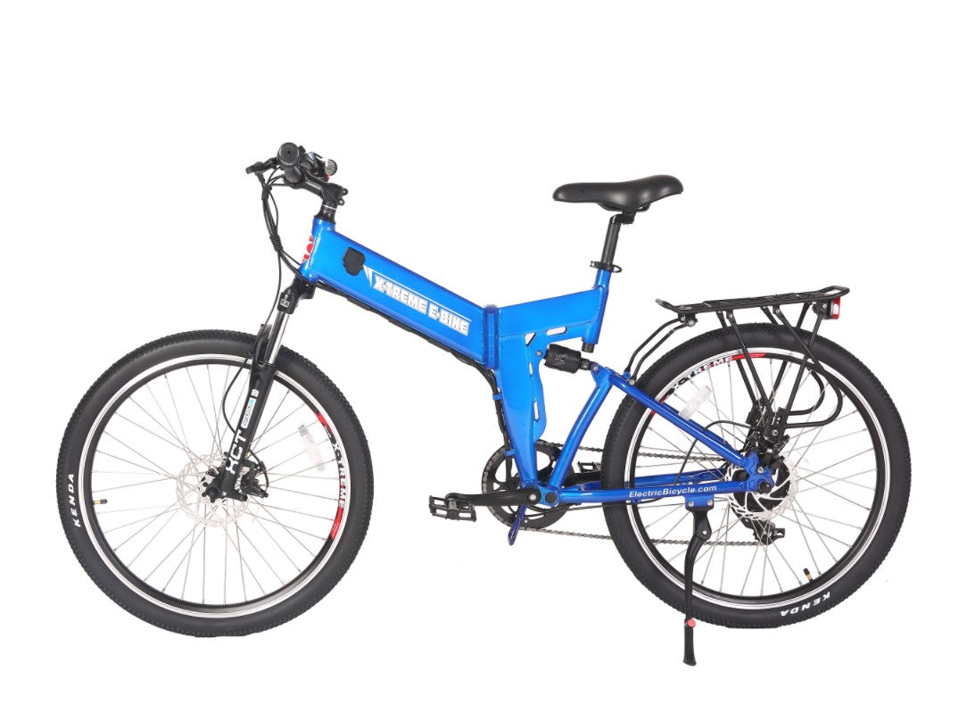 X-Treme X-Cursion Elite Max 36 Volt Electric Folding Mountain Bicycle - E-Wheel Warehouse