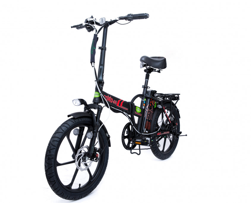 Green Bike Electric Motion Toro 48V Folding Electric Bike - E-Wheel Warehouse