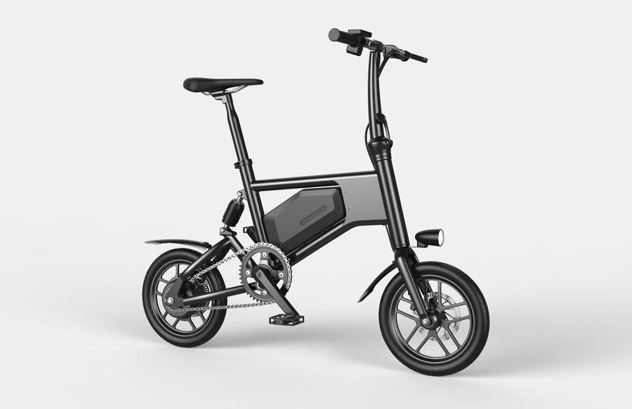 GlareWheel EB-X5 Electric Bike Urban Fashion High Speed 15mph Foldable Easy Carry - E-Wheel Warehouse
