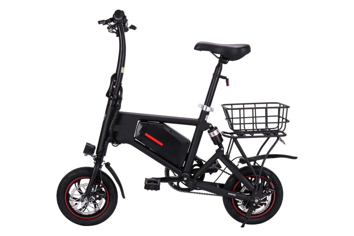 GlareWheel EB-X5 Electric Bike Urban Fashion High Speed 15mph Foldable Easy Carry - E-Wheel Warehouse