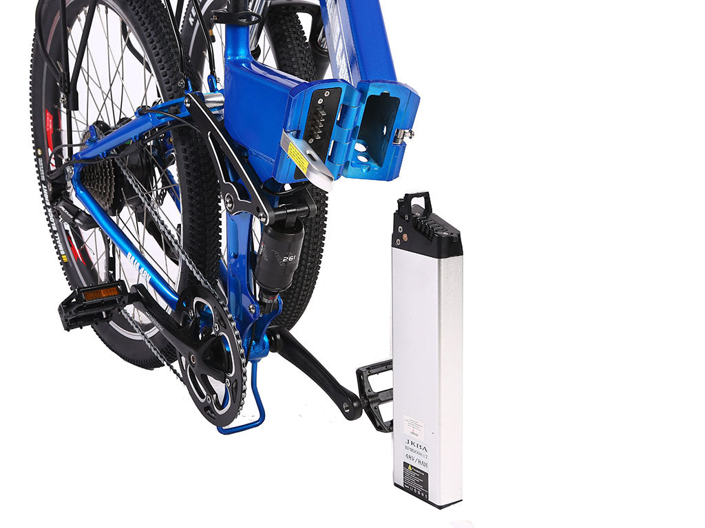 X-Treme Baja 48 Volt Folding Electric Mountain Bicycle - E-Wheel Warehouse