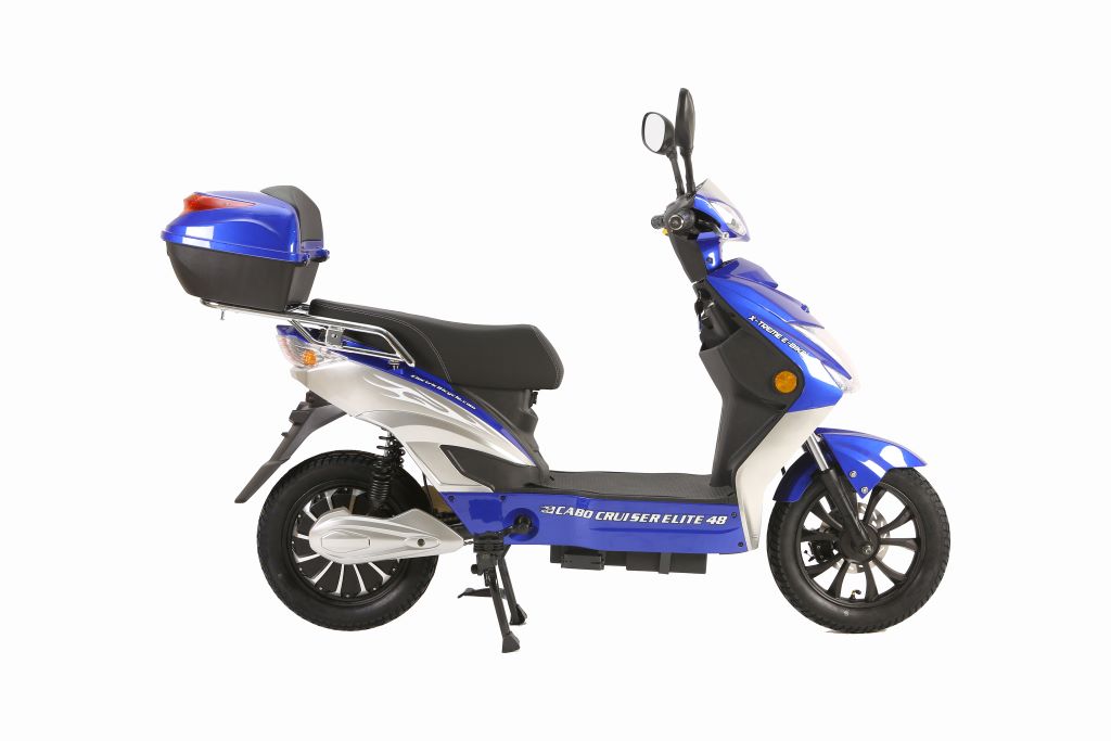 X-Treme Cabo Cruiser Elite 48 Volt Electric Bicycle Scooter - E-Wheel Warehouse