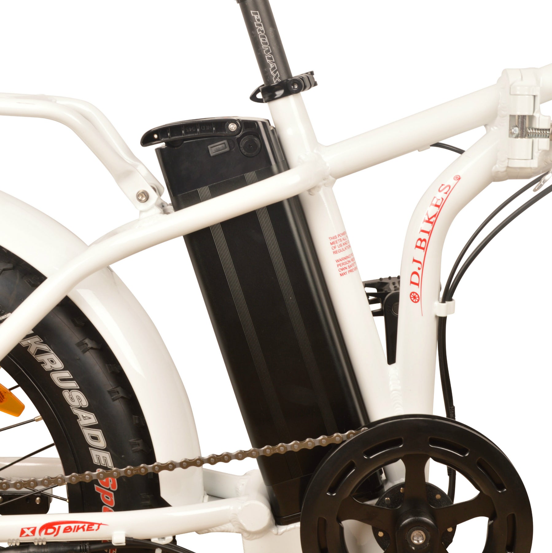 Dj folding deals bike