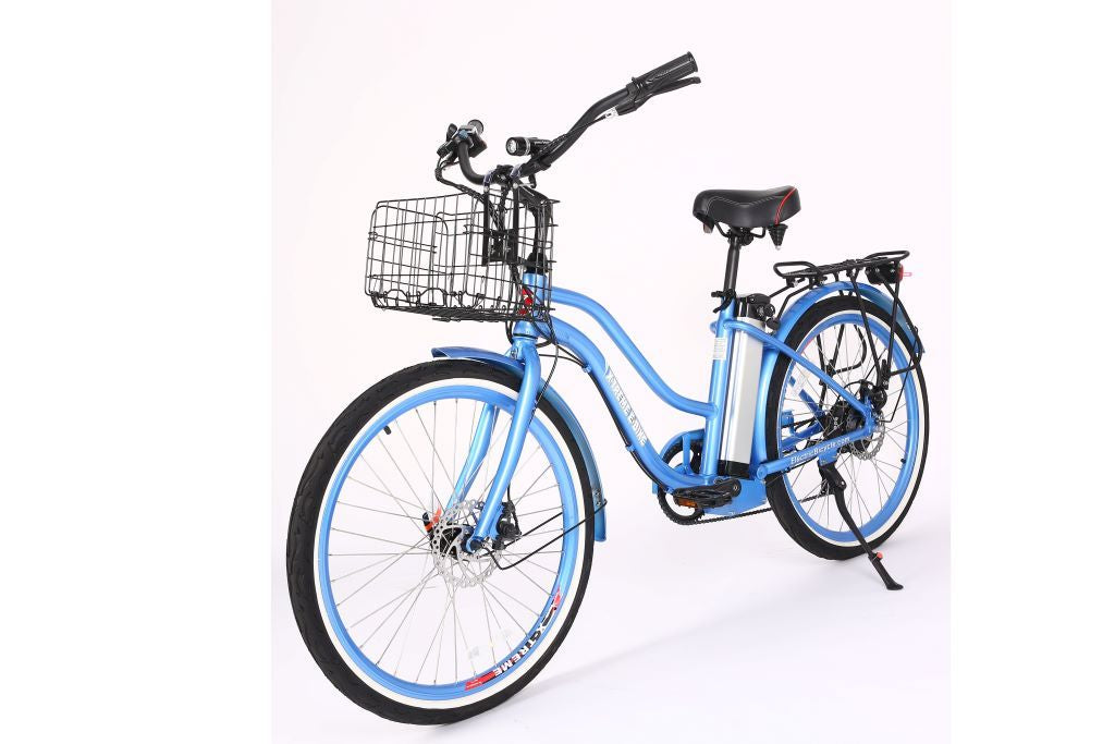 X-Treme Malibu Elite 24 Volt Best Beach Cruiser Electric Bike 2020