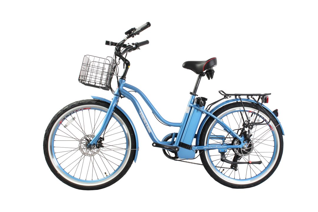 X-Treme Malibu Elite 24 Volt Beach Cruiser Electric Bike - E-Wheel Warehouse