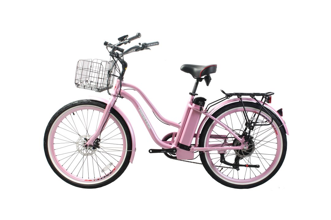 X Treme Malibu Elite Max 36 Volt Beach Cruiser Electric Bike