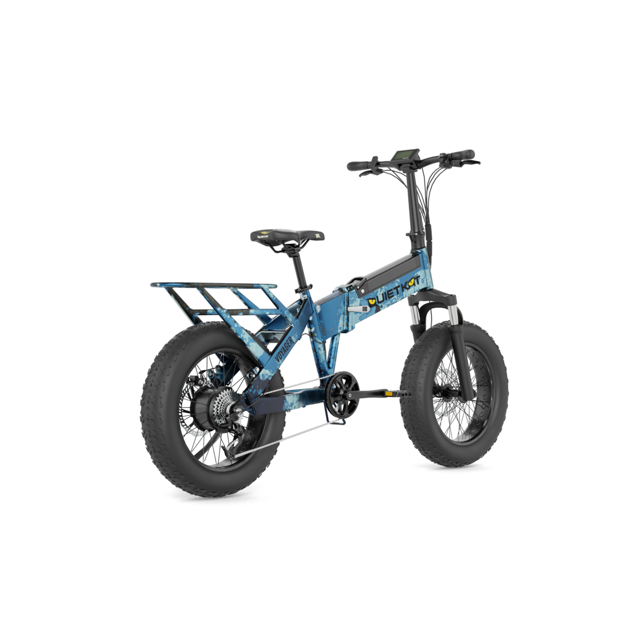 QuiteKat Voyager Off-Road Fat Tire Folding Electric Bike - E-Wheel Warehouse