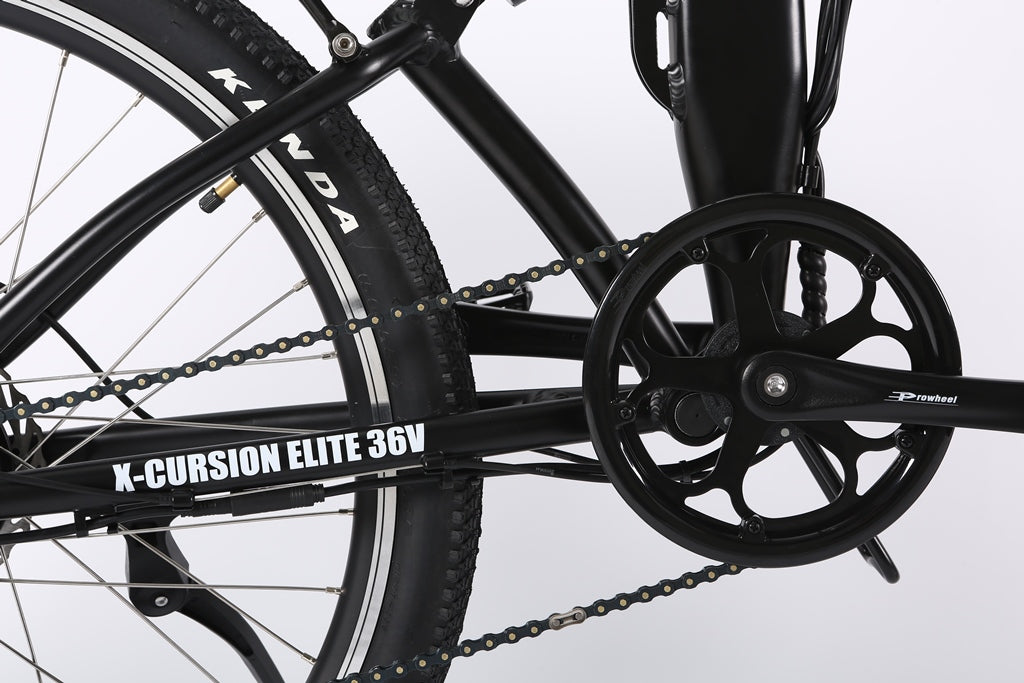 X-Treme X-Cursion Elite Max 36 Volt Electric Folding Mountain Bicycle